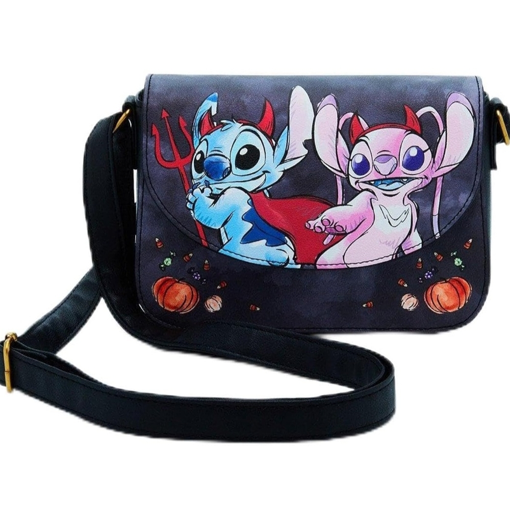 NWT Loungefly Disney Stitch and Angel Devils Crossbody